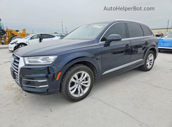WA1LHAF73HD051264 2017 AUDI Q7 Синий Передняя левая четверть