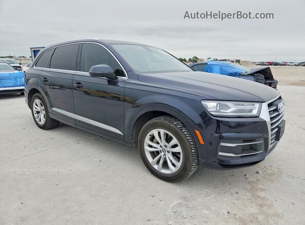 WA1LHAF73HD051264 2017 AUDI Q7 Синий Передняя правая четверть