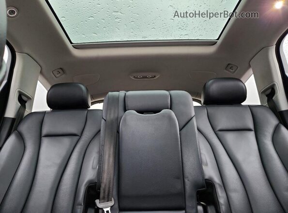 WA1LHAF74KD020421 2019 AUDI Q7 Серебряный Вид задних сидений