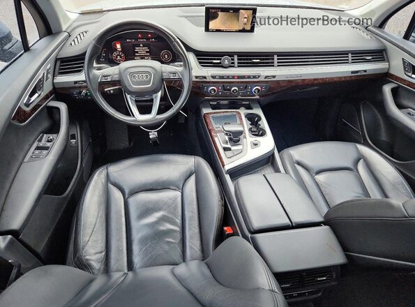 WA1LHAF74KD020421 2019 AUDI Q7 Серебряный Вид панели приборов