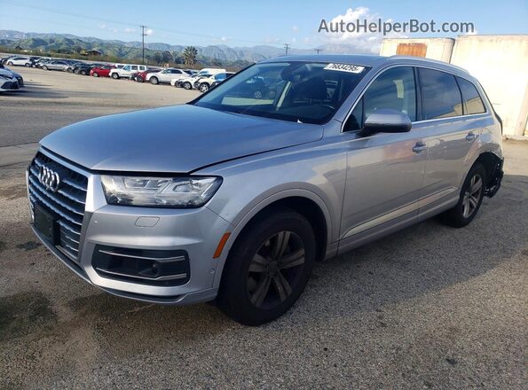 WA1LHAF74KD021519 2019 AUDI Q7 Серебряный Передняя левая четверть