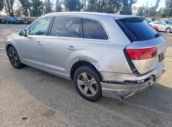WA1LHAF74KD021519 2019 AUDI Q7 Серебряный Задняя левая четверть