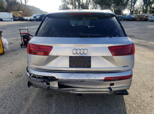 WA1LHAF74KD021519 2019 AUDI Q7 Серебряный Вид сзади