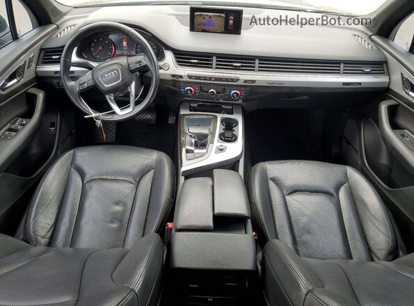 WA1LHAF75JD020801 2018 AUDI Q7 Черный Вид панели приборов