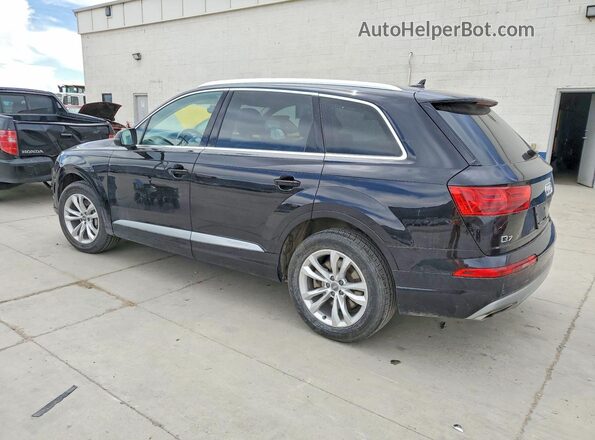 WA1LHAF75JD047075 2018 AUDI Q7 Black Tył lewy