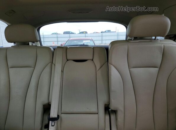 WA1LHAF75JD047075 2018 AUDI Q7 Black Widok tylnych siedzeń