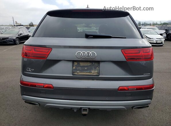 WA1LHAF75KD037146 2019 AUDI Q7 Угольный Вид сзади