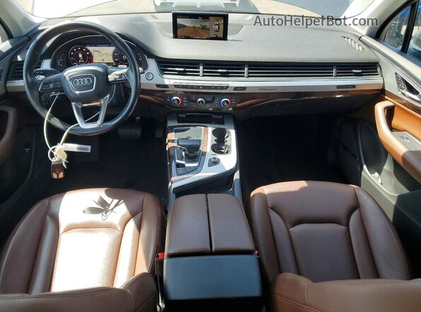 WA1LHAF75KD037146 2019 AUDI Q7 Угольный Вид панели приборов