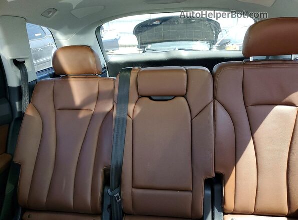 WA1LHAF75KD037146 2019 AUDI Q7 Угольный Вид задних сидений