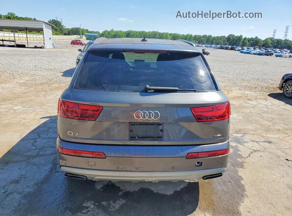 WA1LHAF76JD036795 2018 AUDI Q7 Gray Widok z tyłu