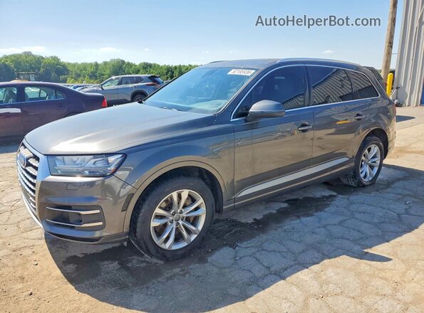 WA1LHAF76JD036795 2018 AUDI Q7 Gray Przód lewy