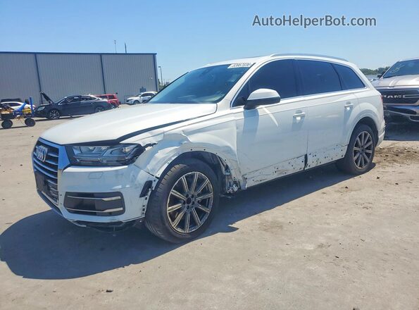 WA1LHAF77HD037948 2017 AUDI Q7 White Przód lewy