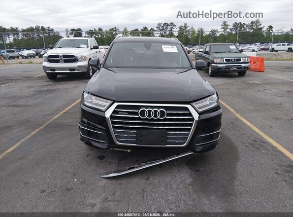 WA1LHAF78JD046342 2018 AUDI Q7 Black Vista del cuadro de instrumentos