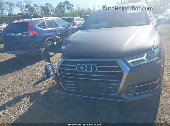 WA1LHAF78JD055171 2018 AUDI Q7 Gray Widok zestawu wskaźników