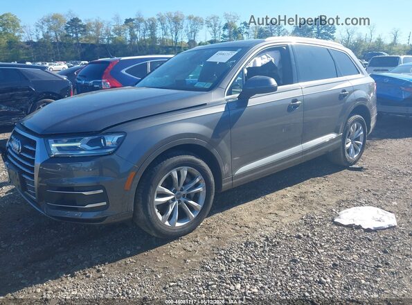 WA1LHAF78JD055171 2018 AUDI Q7 Gray Przód lewy