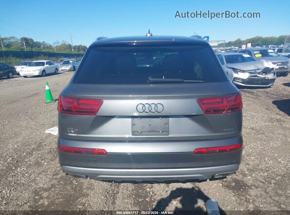WA1LHAF78JD055171 2018 AUDI Q7 Gray 
