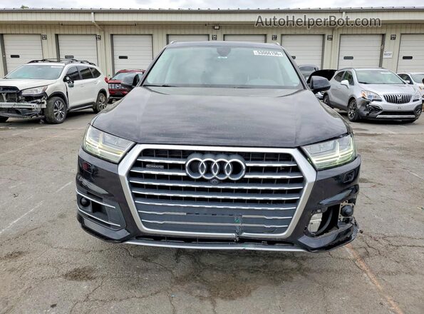WA1LHBF76JD028590 2018 AUDI Q7 Black Widok z przodu