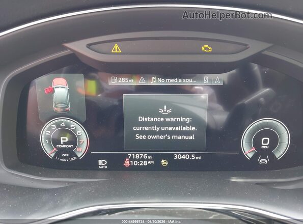 WA1LJAF71MD000666 2021 AUDI Q7 White Widok tylnych siedzeń