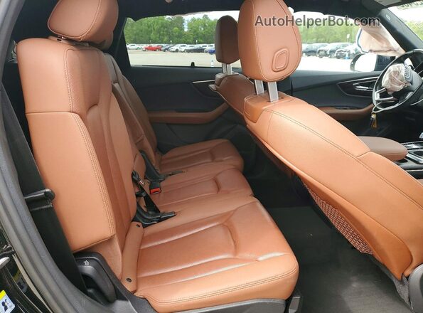 WA1LJAF71MD018679 2021 AUDI Q7 Black Widok wnętrza z tyłu