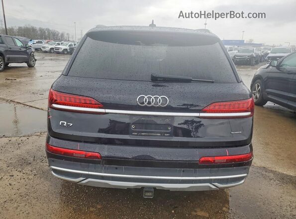 WA1LJAF79MD024276 2021 AUDI Q7 Black Widok z tyłu