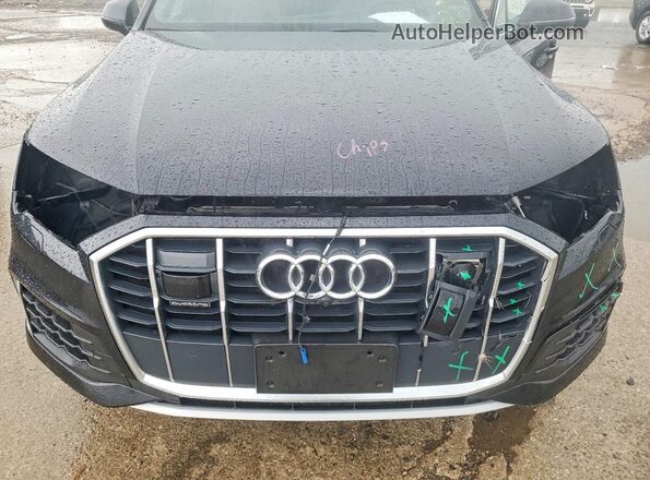 WA1LJAF79MD024276 2021 AUDI Q7 Black Widok wnętrza z tyłu
