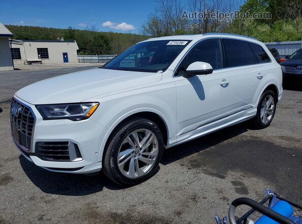 WA1LXAF71MD000763 2021 AUDI Q7 White Передня ліва чверть