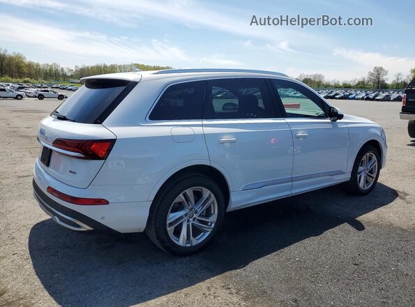WA1LXAF71MD000763 2021 AUDI Q7 White Задня права чверть