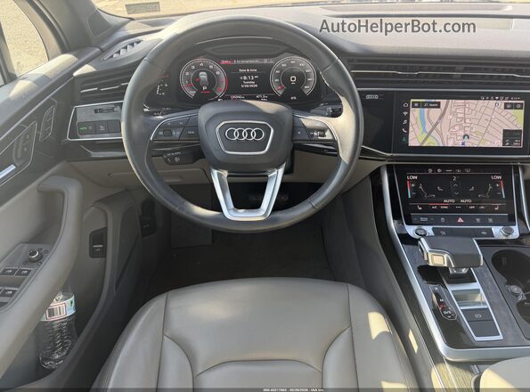 WA1LXAF72MD014929 2021 AUDI Q7 Синий Вид задней части салона