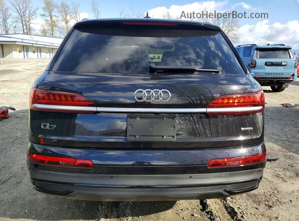 WA1LXAF73LD007115 2020 AUDI Q7 Black Widok z tyłu