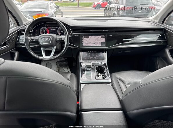 WA1LXAF76MD012374 2021 AUDI Q7 Черный Вид наклейки с VIN-кодом