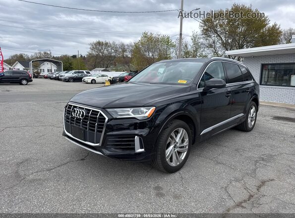 WA1LXAF76MD012374 2021 AUDI Q7 Черный Передняя левая четверть