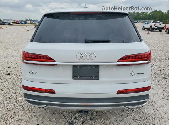 WA1LXAF79LD005353 2020 AUDI Q7 White უკანა ხედი
