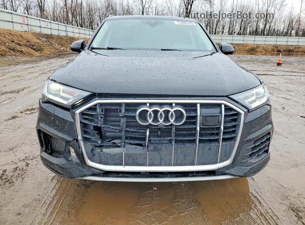 WA1LXBF73ND015076 2022 AUDI Q7 Черный Вид спереди