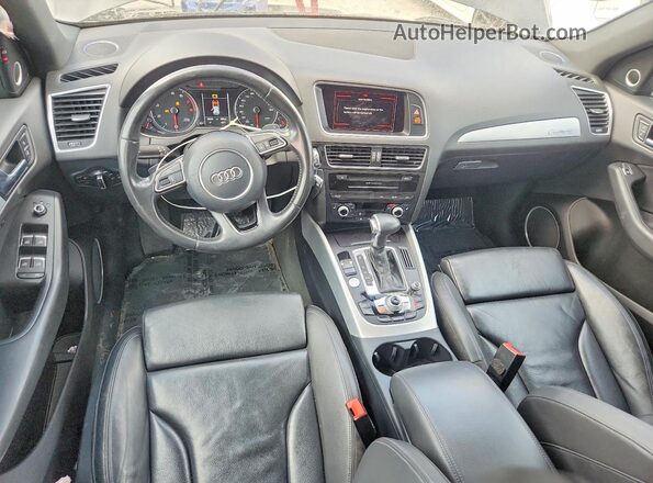 WA1M2AFP0HA039919 2017 AUDI Q5 Черный Вид панели приборов