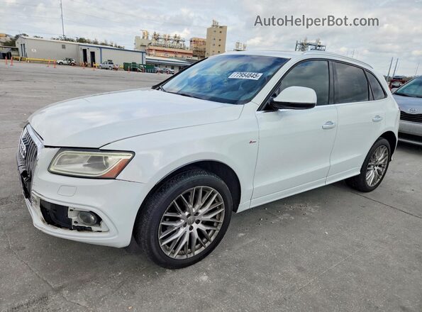 WA1M2AFP1HA055207 2017 AUDI Q5 White Vista tres cuartos delantera izquierda