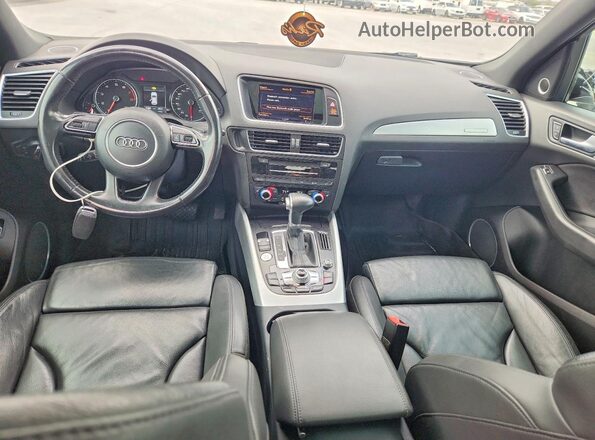 WA1M2AFP1HA055207 2017 AUDI Q5 White Vista del salpicadero