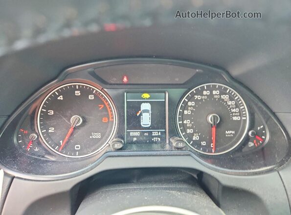 WA1M2AFP1HA055207 2017 AUDI Q5 White Vista del cuadro de instrumentos