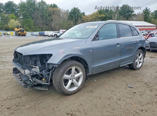 WA1M2AFP3HA096017 2017 AUDI Q5 Gray Առջևի ձախ երեք քառորդ տեսարան