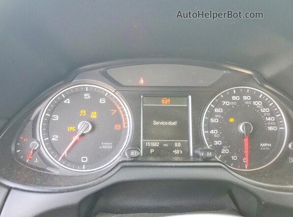 WA1M2AFP5HA048714 2017 AUDI Q5 White Вид щитка приладів