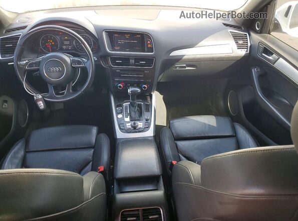 WA1M2AFP5HA048714 2017 AUDI Q5 White Вид панелі приладів