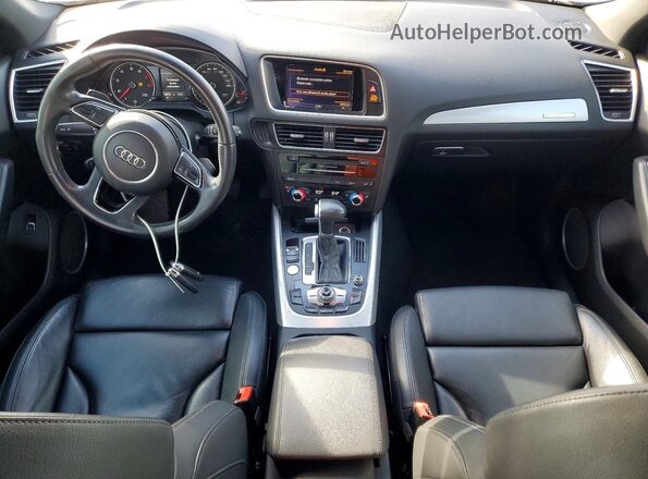 WA1M2AFP6HA037799 2017 AUDI Q5 White წინა პანელის ხედი