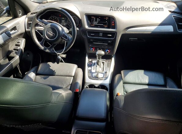 WA1M2AFP9HA069632 2017 AUDI Q5 Black Widok deski rozdzielczej