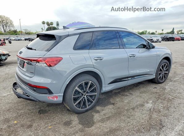 WA1M2BFZ7NP052585 2022 AUDI Q4 Gray Задня права чверть