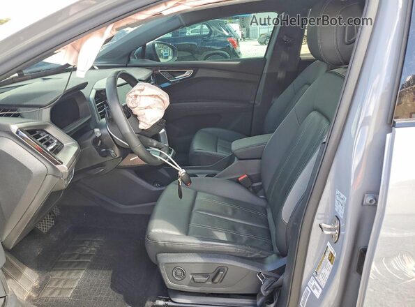 WA1M2BFZ9PP027481 2023 AUDI Q4 Серый Вид салона спереди