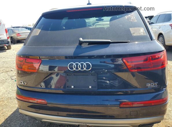WA1VAAF70HD012662 2017 AUDI Q7 Черный Вид сзади