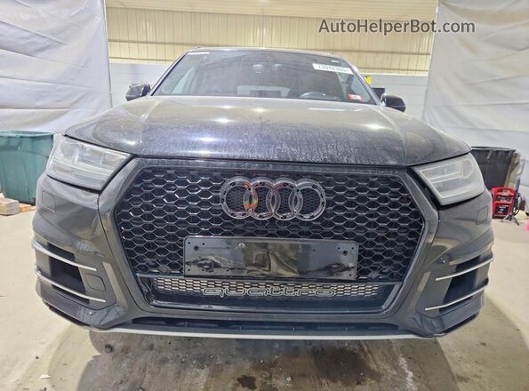 WA1VAAF71HD028322 2017 AUDI Q7 Black წინა ხედი