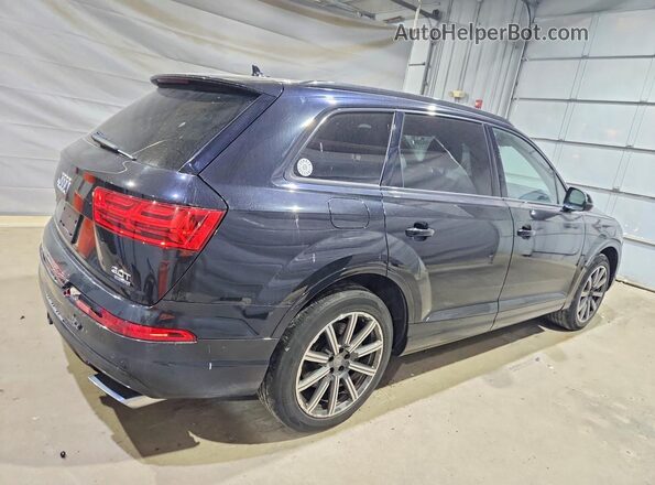 WA1VAAF71HD028322 2017 AUDI Q7 Black უკანა მარჯვენა