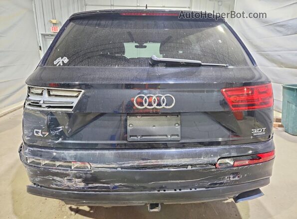 WA1VAAF71HD028322 2017 AUDI Q7 Black უკანა ხედი