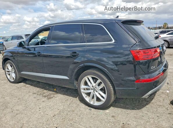 WA1VAAF71HD056198 2017 AUDI Q7 Черный Задняя левая четверть