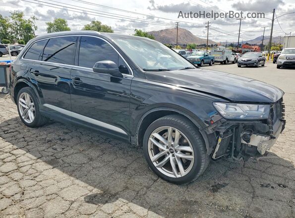 WA1VAAF71HD056198 2017 AUDI Q7 Черный Передняя правая четверть